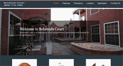 Desktop Screenshot of behrendscourt.com